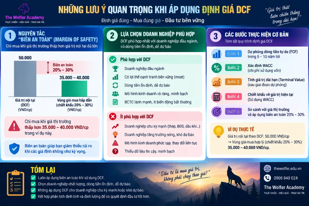 Định Giá Cổ Phiếu Bằng Phương Pháp Chiết Khấu Dòng Tiền DCF Chi Tiết