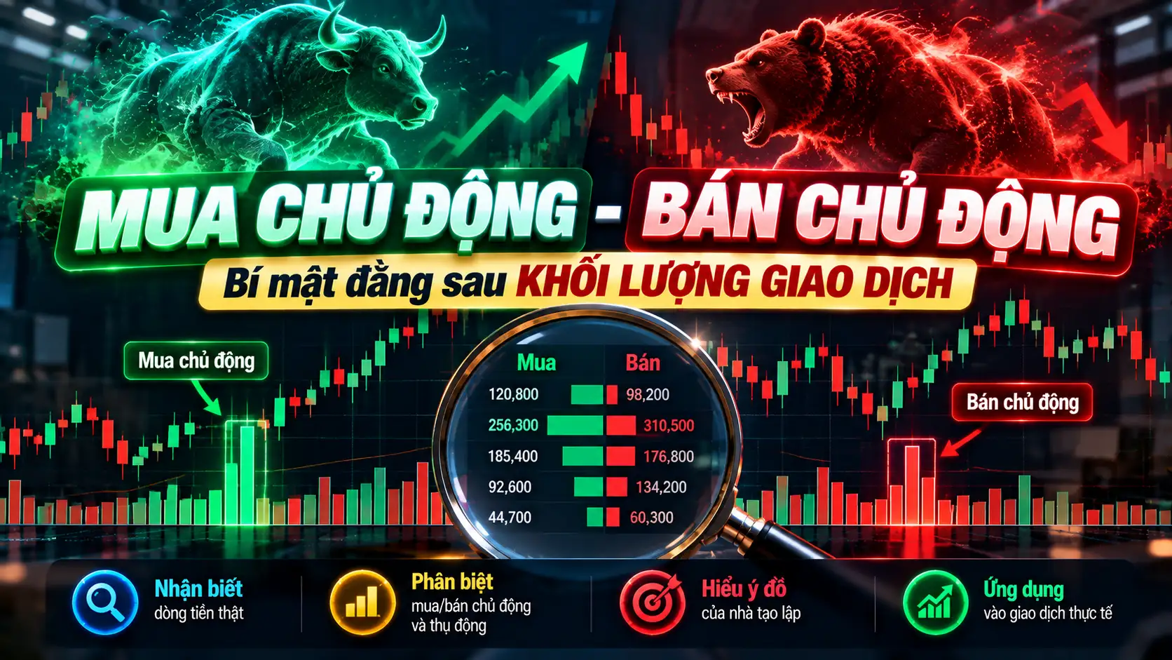 dong tien chu dong active flow mua chu dong ban chu dong