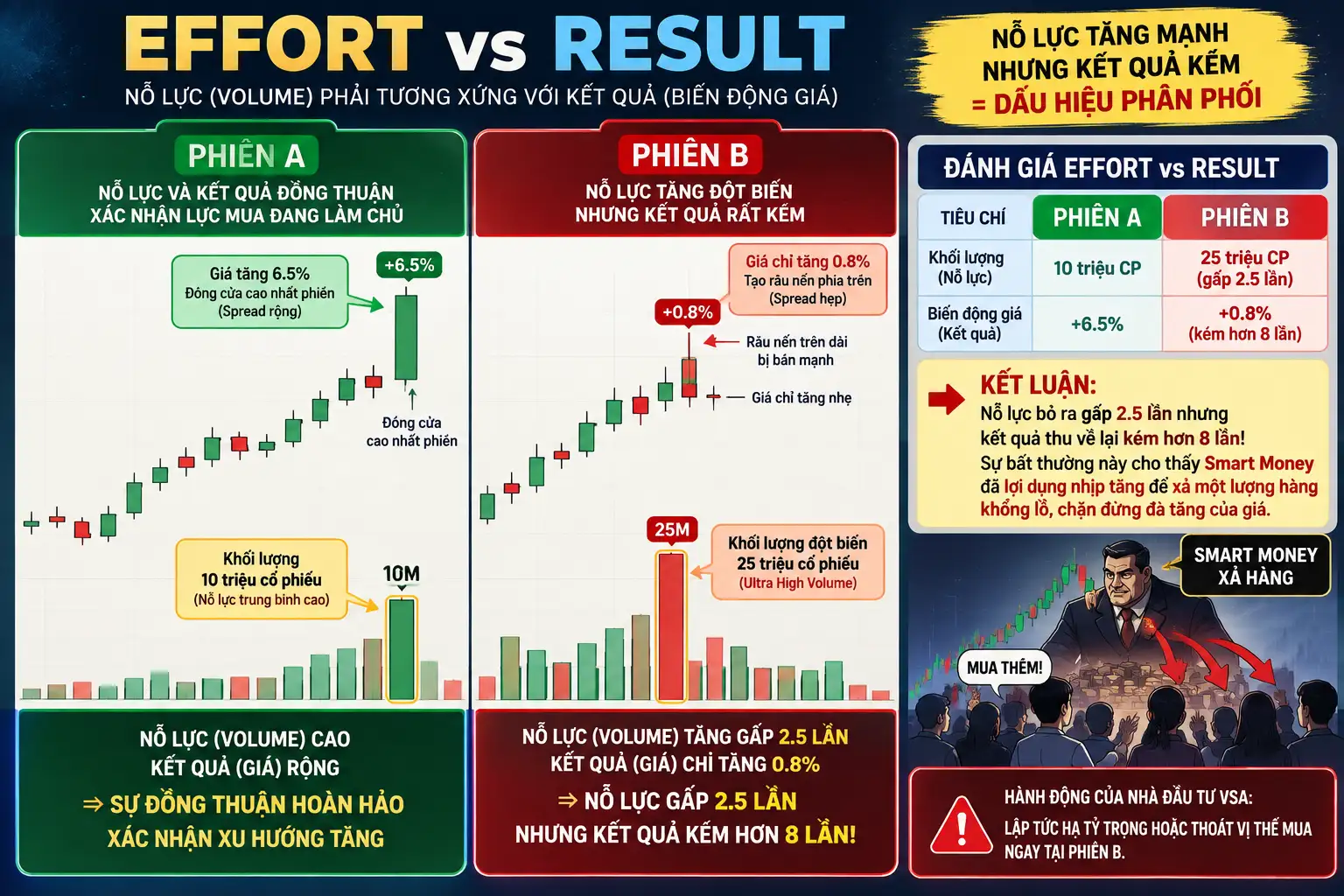 Effort vs Result Là Gì? Nguyên Lý Nỗ Lực Và Kết Quả Trong VSA effort vs result no luc va ket qua case study