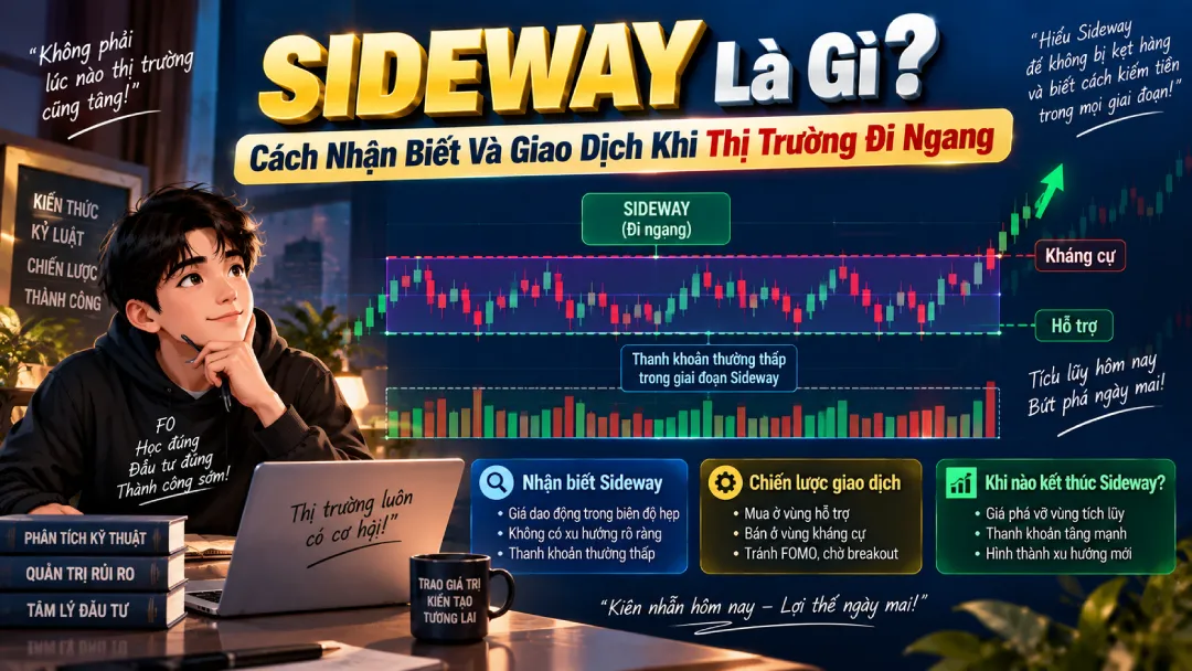 Sideway Là Gì? Cách Nhận Biết Và Giao Dịch Khi Thị Trường Đi Ngang sideway la gi 1