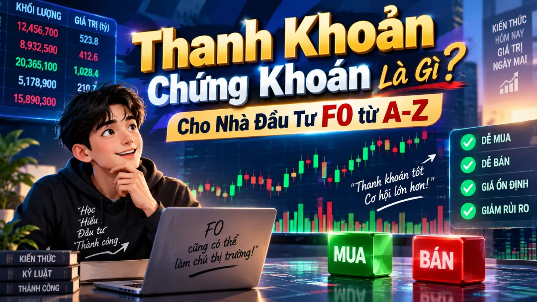 Thanh Khoản Chứng Khoán Là Gì? Cách Đánh Giá Thanh Khoản Cổ Phiếu